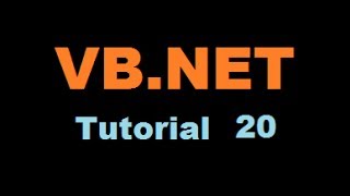 VB.NET Tutorial 20 : Embedding the Windows Media Player Control in a Visual Basic .NET