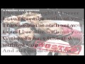 Busted - Without You LYRICS