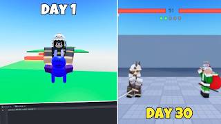 I Spent 30 Days Scripting in Roblox