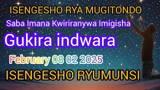 Isengesho rya mugitondo KUWA 08.02.2025 (Dufatanye Gusenga no GUSABIRA Abarwayi)