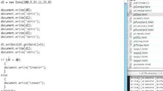 JS 4 U 23: The Date Class in Javascript