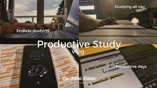 ⚖️ Study vlog - Law School Diaries ep.6 | endless studying, productive days... | clochette