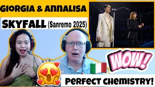 Giorgia con Annalisa cantano Skyfall | Sanremo 2025 reaction!🇮🇹