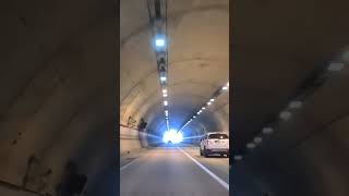 터널 통과 #expressway #highway #tunnel