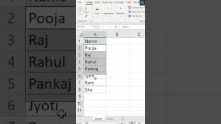 ✌️How to Create Multiple Sheets in Excel with Single Click💯#trendingshorts #shortsvideo #exceltricks