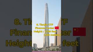 Top 10 Tallest buildings in the World 2023 🌎 #shorts #shortsfeed #top10