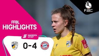 FC Carl Zeiss Jena - FC Bayern München | Highlights FLYERALARM Frauen-Bundesliga 21/22
