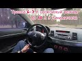 Реальный расход топлива mitsubishi lancer x 2.0cvt .