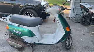 Barn Find!! Piaggio Skipper 125 2t 1994