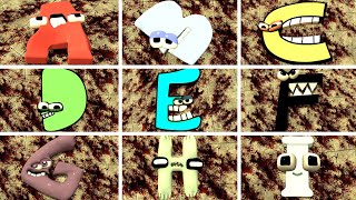 I KILLED ALL ALPHABET LORE CHARACTERS In Garry's Mod!