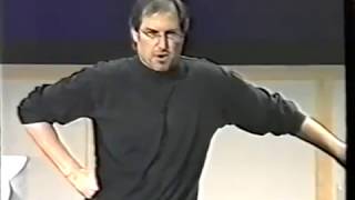 Steve Jobs holding a small staff meeting in Sept 23, 1997