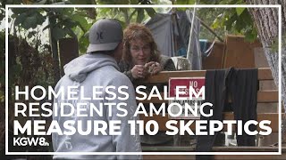 Homeless Salem residents say they haven’t seen benefits from Measure 110
