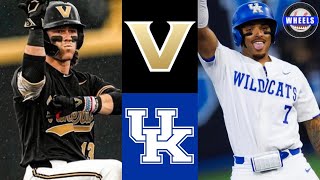 Vanderbilt vs #2 Kentucky Highlights (G2) | 2024 College Baseball Highlights