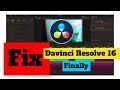 Davinci Resolve 16 Crashing, Won't Respond, Freezes On Windows 10 FIX!