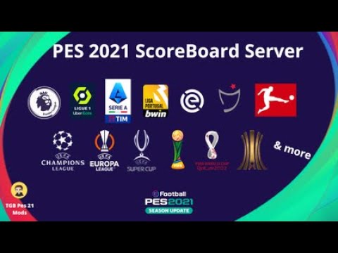 PES 2021 ScoreBoard Server - YouTube