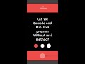 Can we Compile and Run Java program without main method #shorts