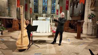 Guy Angelloz Flûte et Harpe Collégiale de Montmorency 2023