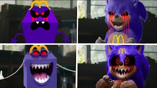 Sonic The Hedgehog Movie - Happy Meal EXE Uh Meow All Designs Compilation