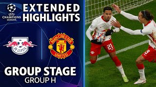 RB Leipzig vs. Manchester United: Extended Highlights | UCL on CBS Sports