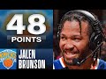 Jalen Brunson Scores CAREER-HIGH 48 POINTS In Knicks W! | March 31, 2023