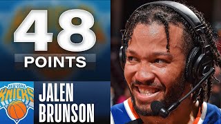 Jalen Brunson Scores CAREER-HIGH 48 POINTS In Knicks W! | March 31, 2023