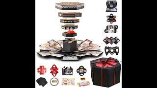 DIY Explosion Gift Box Hexagon Set Up Instruction Video