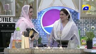 Geo Ramzan Sehri Transmission - Tikka Karahi & Naan Recipe by Chef Sumaira - Ehsaas Ramzan