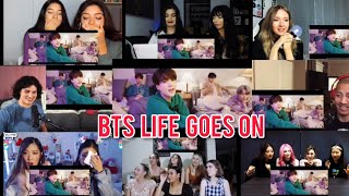 BTS (방탄소년단) - Life Goes On MV | reaction mashup  #melodystic #bts #lifegoeson