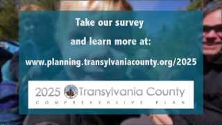 How Do You Want Transylvania County to Grow? 2025 Comprehensive Plan