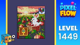 Pixel Flow Level 1449 (Hard) Walkthrough Solution