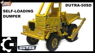 Lego Technic Dutra DR-50SD - The strangest ever Dumper Truck - (with self-loading system)