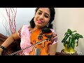 Sankara Naadasareerapara - Violin cover | Sankarabharanam |