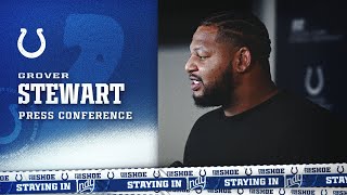 Grover Stewart Media Availability | 2024 Colts Free Agency