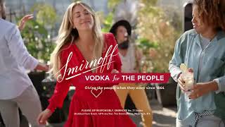 Merry Smirnoff vodka commercial with sweet Kaley Cuoco :)