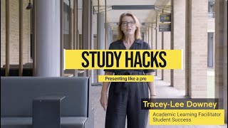 Study Hacks: Presenting like a pro