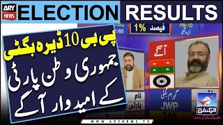 Election 2024: Unofficial result of PB-10 Dera Bugti- Latest Updates