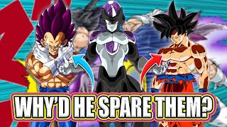 Why Black Frieza Didn't DESTROY Goku and Vegeta Theory