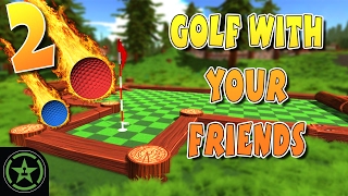 Let's Play - Golf With Your Friends: AH Live Stream - Part 2