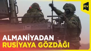 Almaniyanın müdafiə naziri Puma tanklarının təliminə gəldi