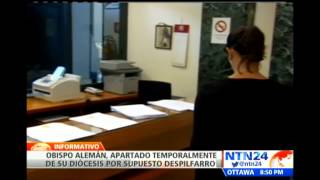 Vaticano suspende temporalmente a obispo alemán por presunto despilfarro