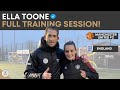 Ella Toone | Manchester United FC / England | Full Training Session | @TOMOWENSUK