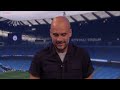 pep guardiola s full monday night football after first premier league title win with man city