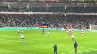 三苫 ゴール Arsenal vs Brighton 現地観戦