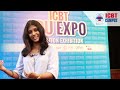 icbt biomedical science student sharing her thoughts on icbt edu expo 2023