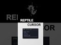 Reptile Cursor 🦎 | Interactive Mouse Effect in HTML CSS JS | #shorts #webdevelopment #trending #code