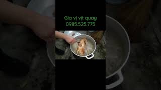 Vịt luộc lá mắc mật khô #lamacmatkho