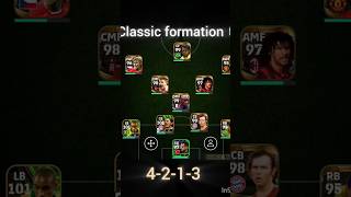 Use this classic formation ☠️💀😈 #efootball2025 #efootball2024 #pes2021 #shorts