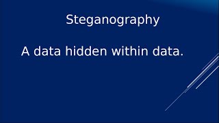 Steganography - A technique To Hide Your Message Behind Image #Tutorial