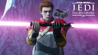 Star Wars Jedi Fallen Order Part 25 - Building a Lightsaber on Ilum