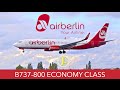 Air Berlin B737-800 Berlin Tegel to Budapest Economy Flight Report